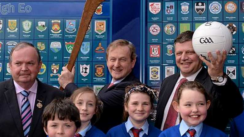 Enda Kenny Visited Croke Park, Liam O'Neill Was Not Impressed