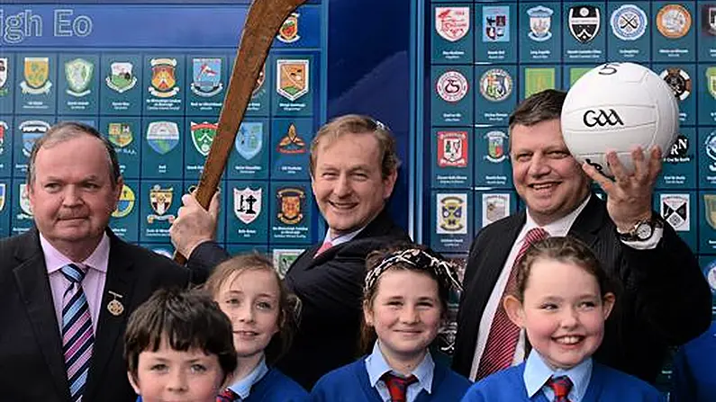 Enda Kenny Visited Croke Park, Liam O'Neill Was Not Impressed