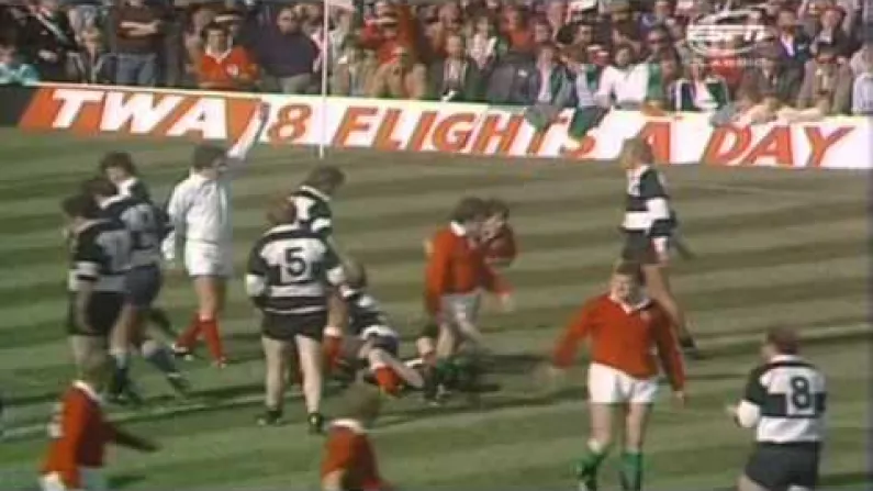 The Lions Played The Barbarians In 1977 And It Was A Cracker