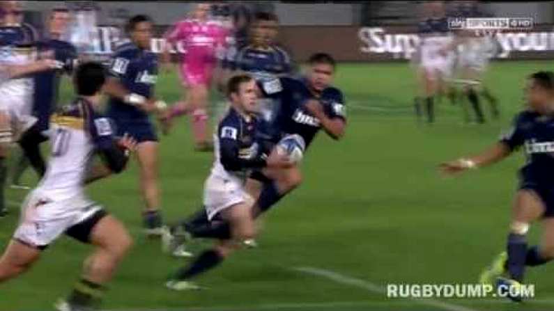 This Hit Is Why People Want To See Rene Ranger On The All Blacks