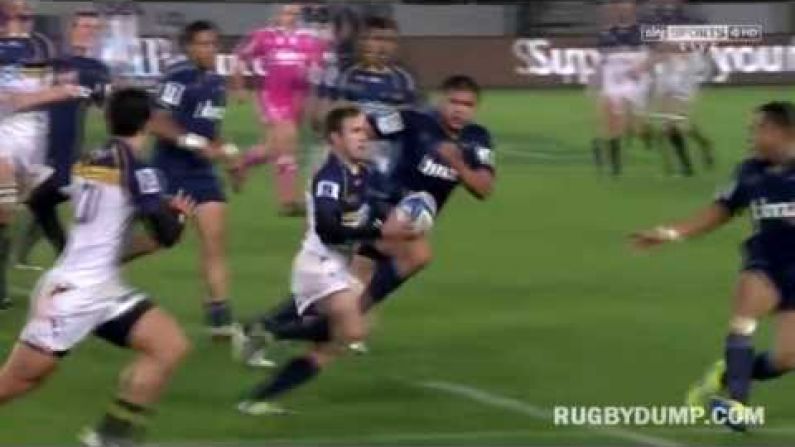 This Hit Is Why People Want To See Rene Ranger On The All Blacks