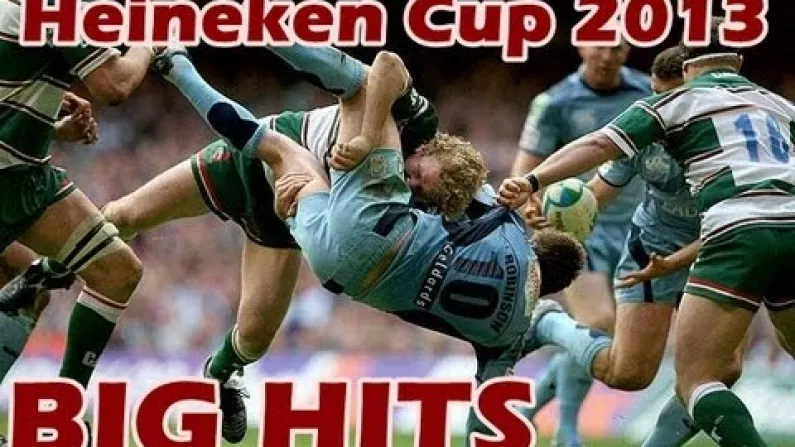 Video: The Biggest Hits From This Season's Heineken Cup