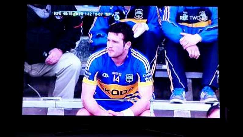 Video: Tipperary's Barry Grogan Gets Offered A Bottle Of Coke After Being Sent Off.