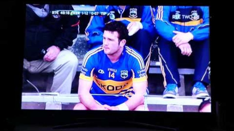 Video: Tipperary's Barry Grogan Gets Offered A Bottle Of Coke After Being Sent Off.