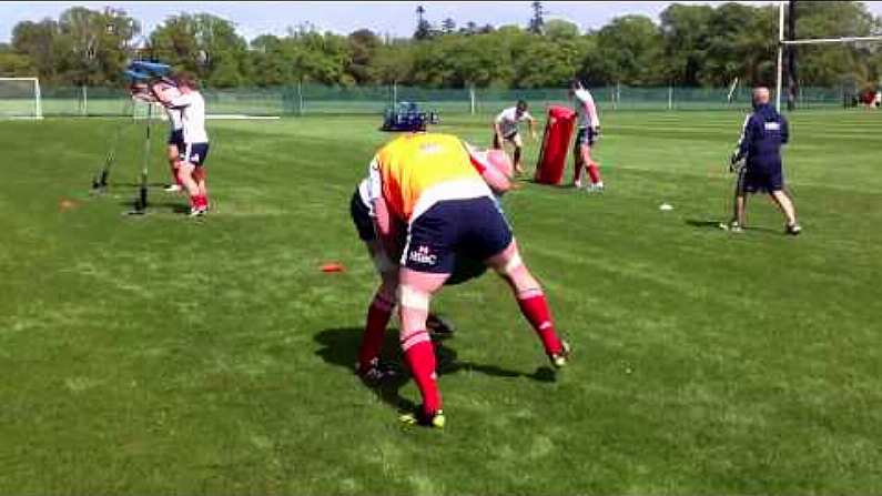 Video: Someone Filmed The Lions Training This Week.