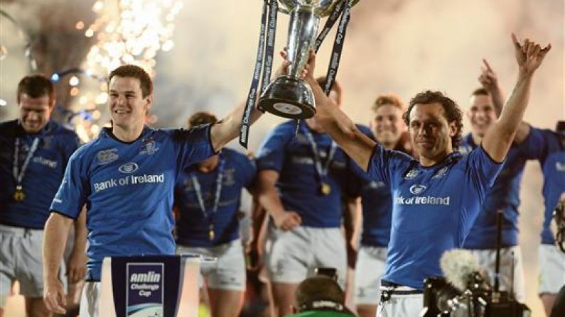 Gallery: The Best Images As Leinster Win The Amlin Challenge Cup.