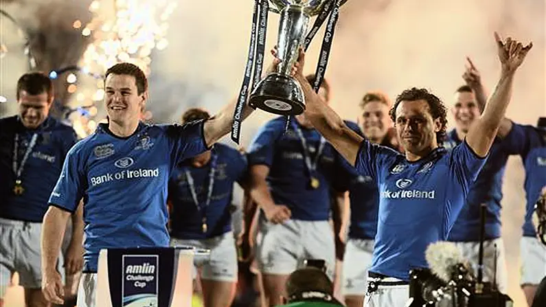 Gallery: The Best Images As Leinster Win The Amlin Challenge Cup.