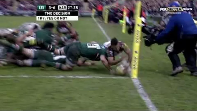 Is This The Best Try Saving Tackle Of The Season?