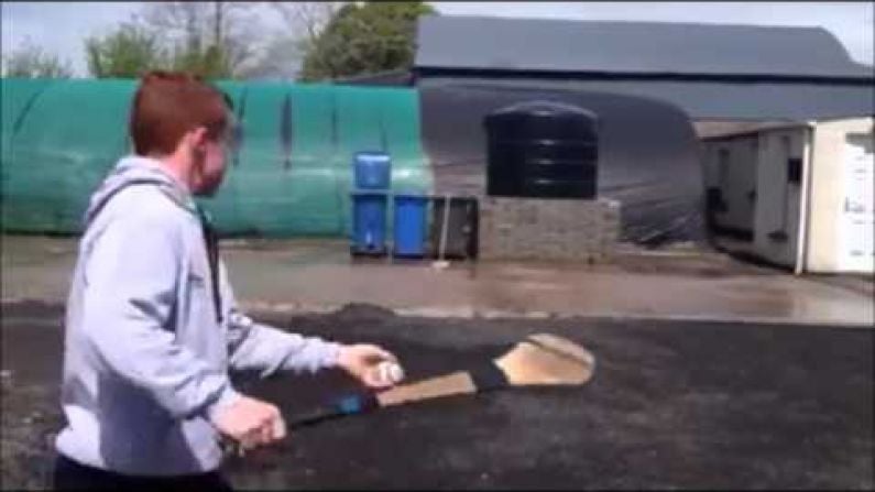 Cement Mixers, Shovels And Wheely Bins In This New Hurling Trickshot Video