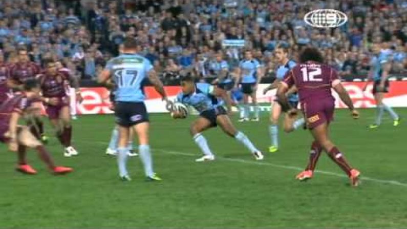 The Tries From Yesterday's State Of Origin Game Are Worth A Look