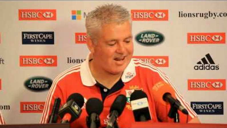 Video: Warren Gatland Responds To Australian Spying Allegations