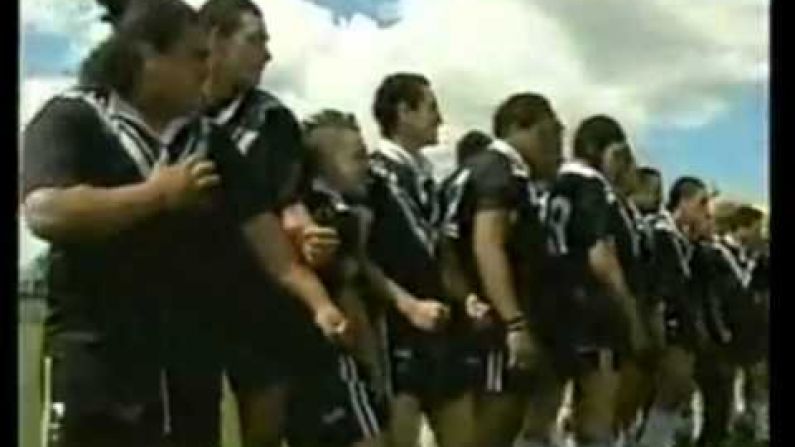 Insane Video! New Zealand Maori And Cook Island Teams Fight During The Haka.