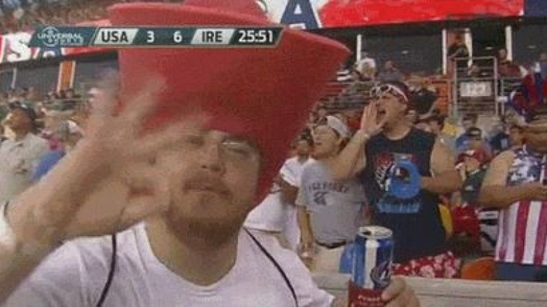 This US Fan Was Really Happy With Those 3 Points