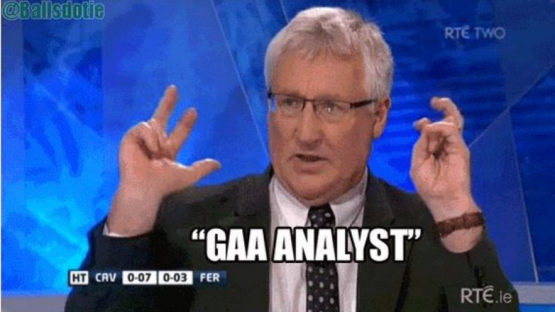Pat Spillane - "GAA Analyst" (GIF)
