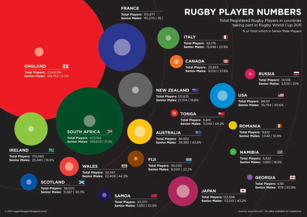 IRB Player Numbers