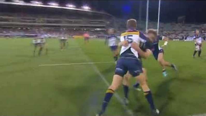 Even The Cameramen Get Tackled In The Super 15