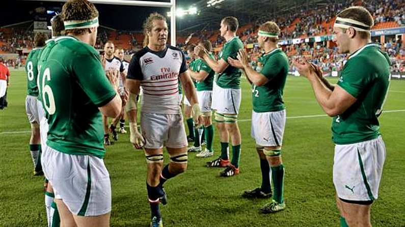 Picture: Todd Clever Cuts Down Devin Toner