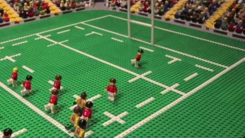 Miss The First Lions Test? Relive It In Lego Form