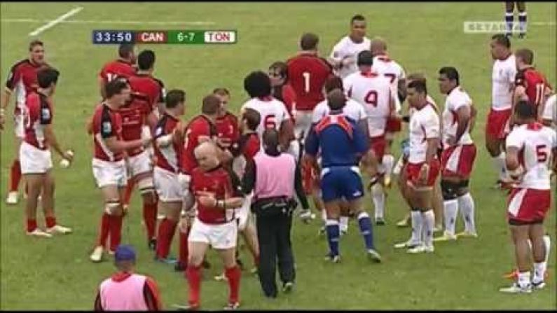 Canada Vs Tonga Packed A Seriously Powerful Punch