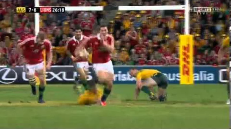 Here's That Brilliant George North Try