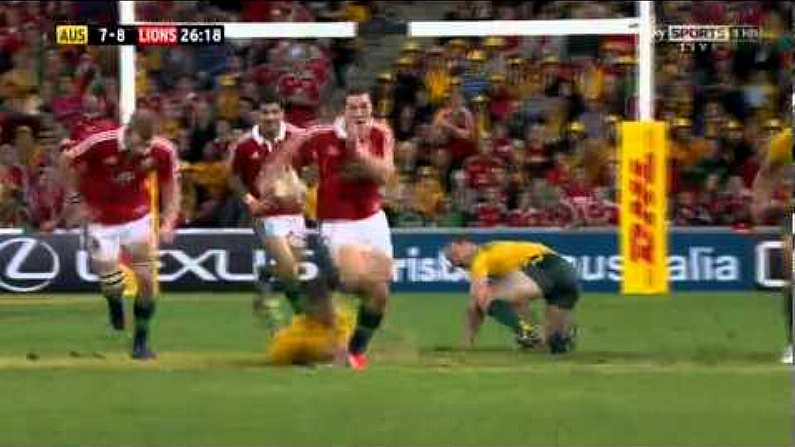 Here's That Brilliant George North Try