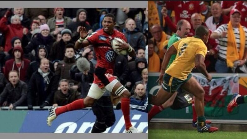 George North Did A Delon Armitage Today And No-one Said Anything.