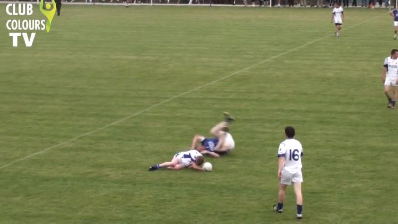 Is There Anything More Amusing Than A 6' 7" GAA Player Doing A Somersault?