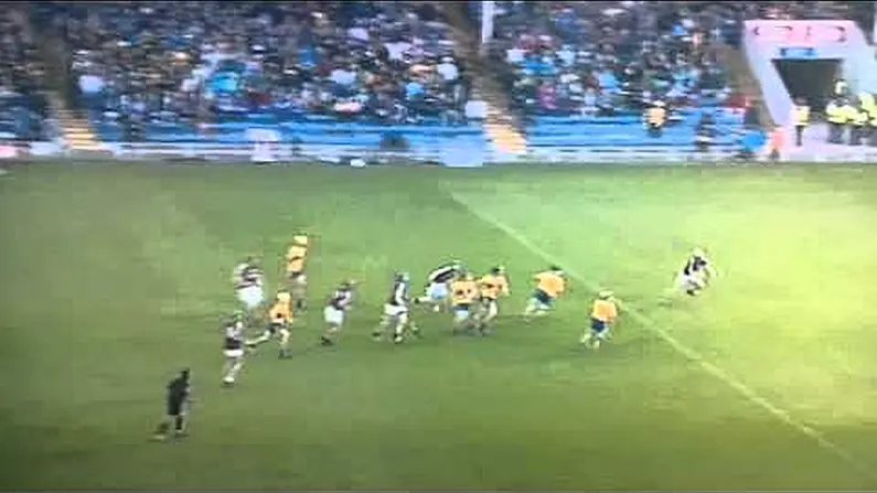 Video: Brilliant Scooped Pass From Galway Under 21 Player