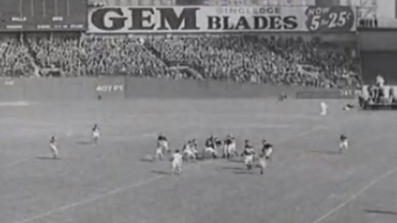 Vintage GAA Porn: Kerry Vs Galway At Yankee Stadium In 1939