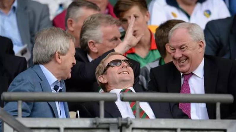Gallery: Enda, Pat, Bertie And The Lads At The Game Today.