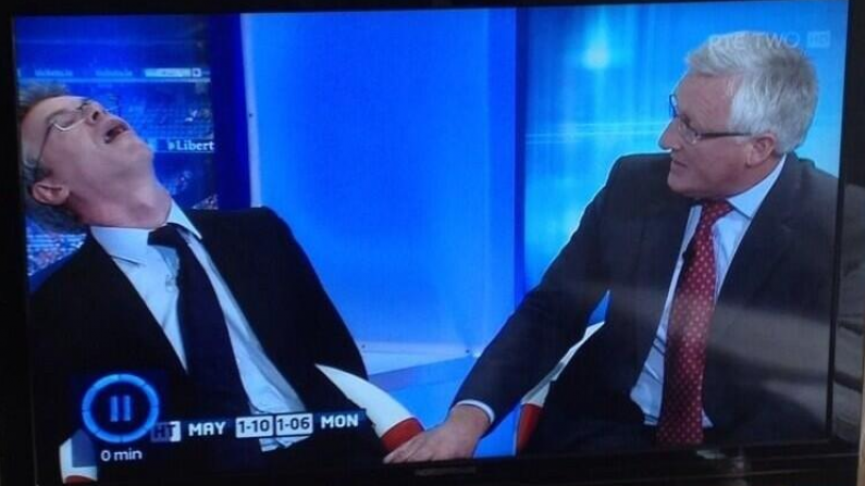 The Relationship Between Joe Brolly And Pat Spillane Summed Up in One Picture.