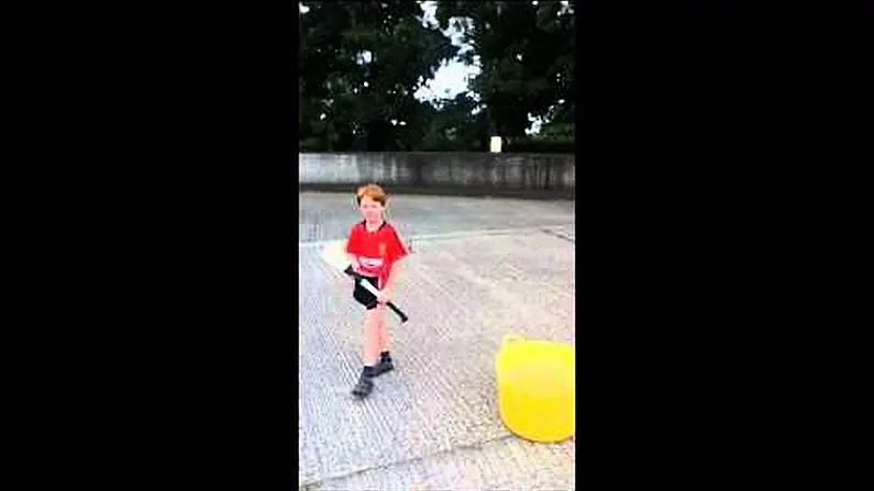 7 Year Old Hurling Genius