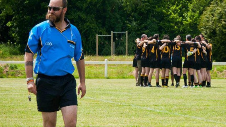 Stop Everything: We've Found The Coolest GAA Referee Ever.