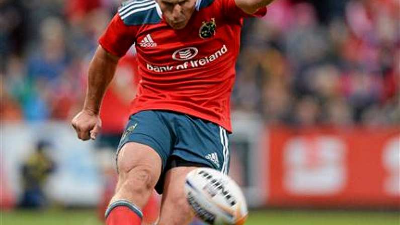 Keatley starts the season as Munster's first choice fly half. Picture credit: Diarmuid Greene / SPORTSFILE