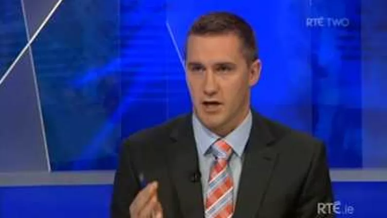 Tony McEntee Should Be On The Sunday Game Every Week
