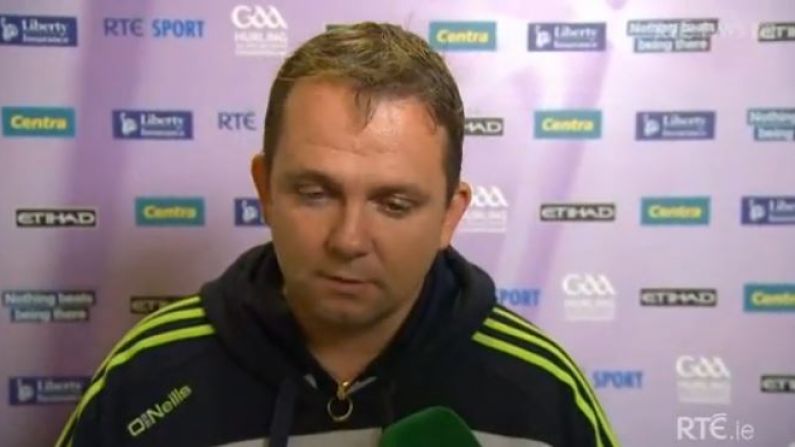 Video: Davy Fitz Had His Game Face On For This Pre-Match Interview