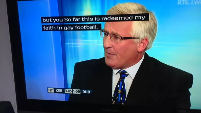 Does Pat Spillane Know Something We Don't?