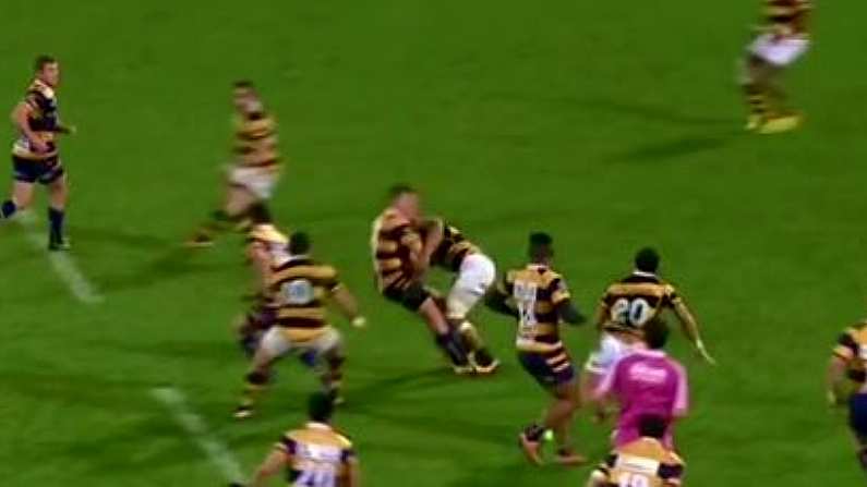 That's Not A Rugby Tackle, THIS Is A Rugby Tackle