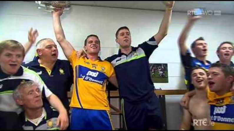 Video: The Clare Dressing Room Sing-Song Featuring Marty Morrissey