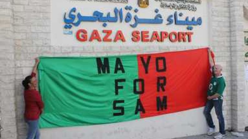 There's Even A Mayo For Sam Sign In Gaza