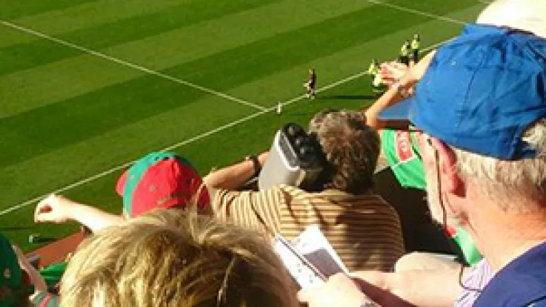 This GAA Fan Cares Not For Modern Technology