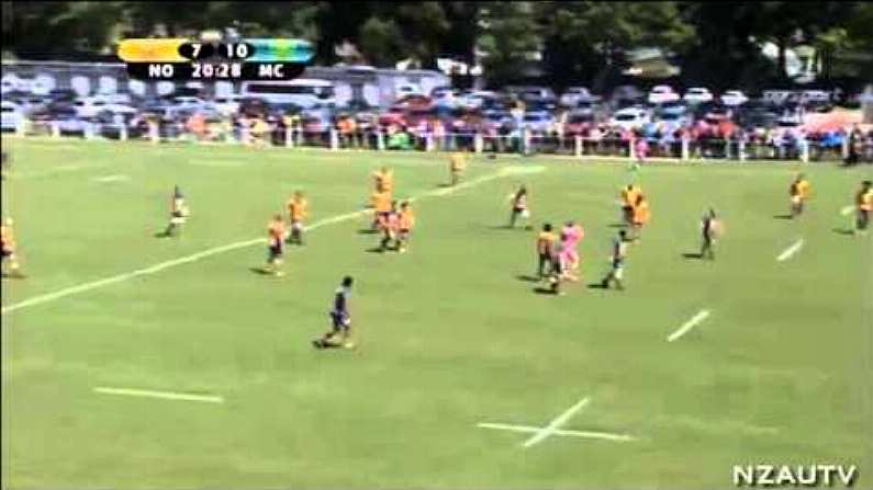 Video: The Most Amazing Rugby Kickoff You Will Ever See