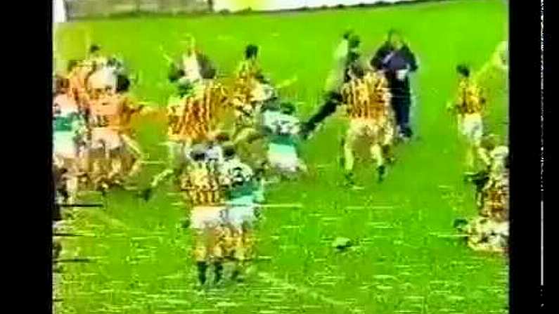 Video: The Stunning Laois Hurling Brawl That Not Enough People Have Seen.