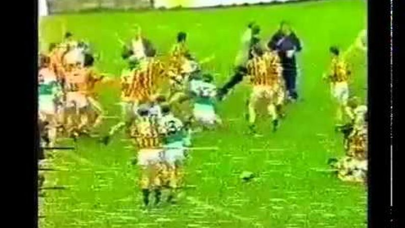 Video: The Stunning Laois Hurling Brawl That Not Enough People Have Seen.