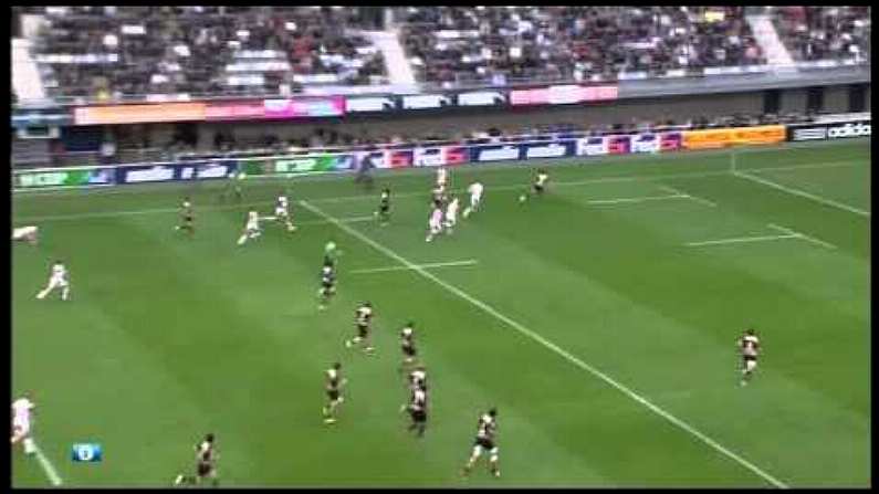 Video: Andrew Trimble's Excellent Try For Ulster Yesterday