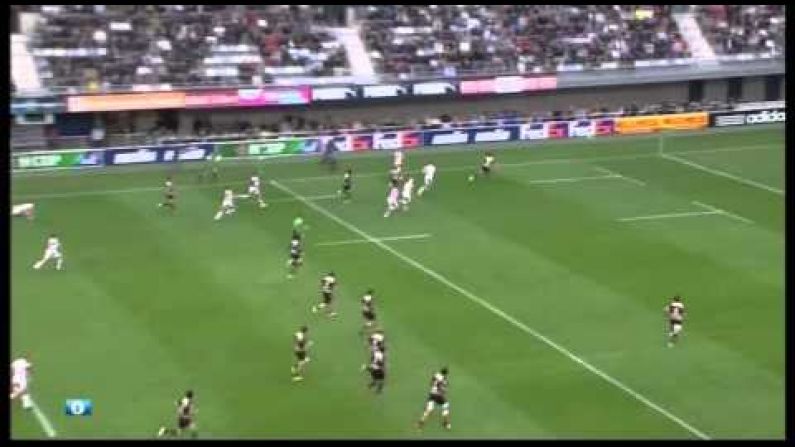 Video: Andrew Trimble's Excellent Try For Ulster Yesterday