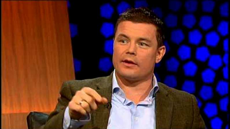 Video: Brian O'Driscoll On The Late Late Show