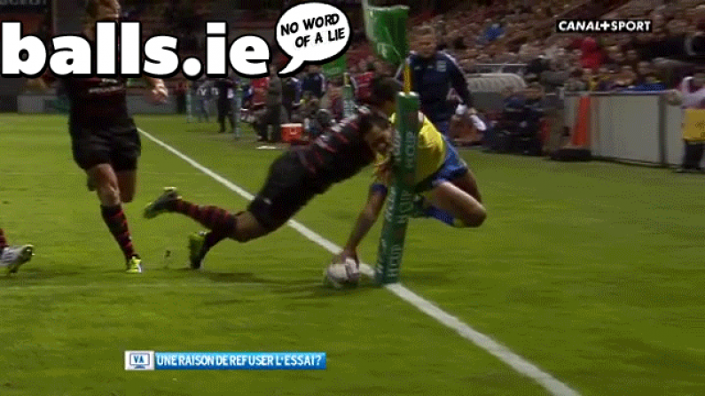 GIF: Zebre's Dion Berryman Might Have The Finish Of The Heineken Cup Wrapped Up.