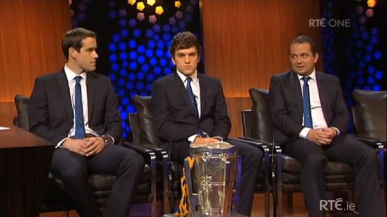 Video: Davy Fitz, Shane O'Donnell And Patrick Donnellan On The Late Late Show