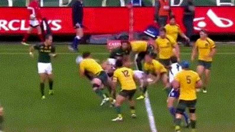 GIF: Australia's Ben Mowen Says You Shall Not Pass